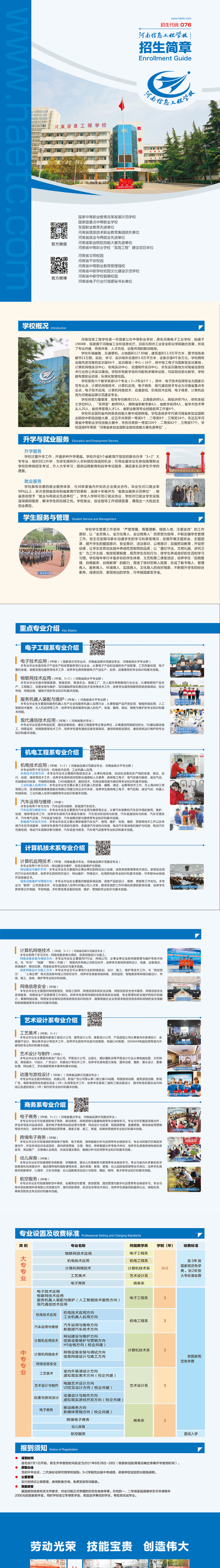 河南信息工程学校2021年招生简章
